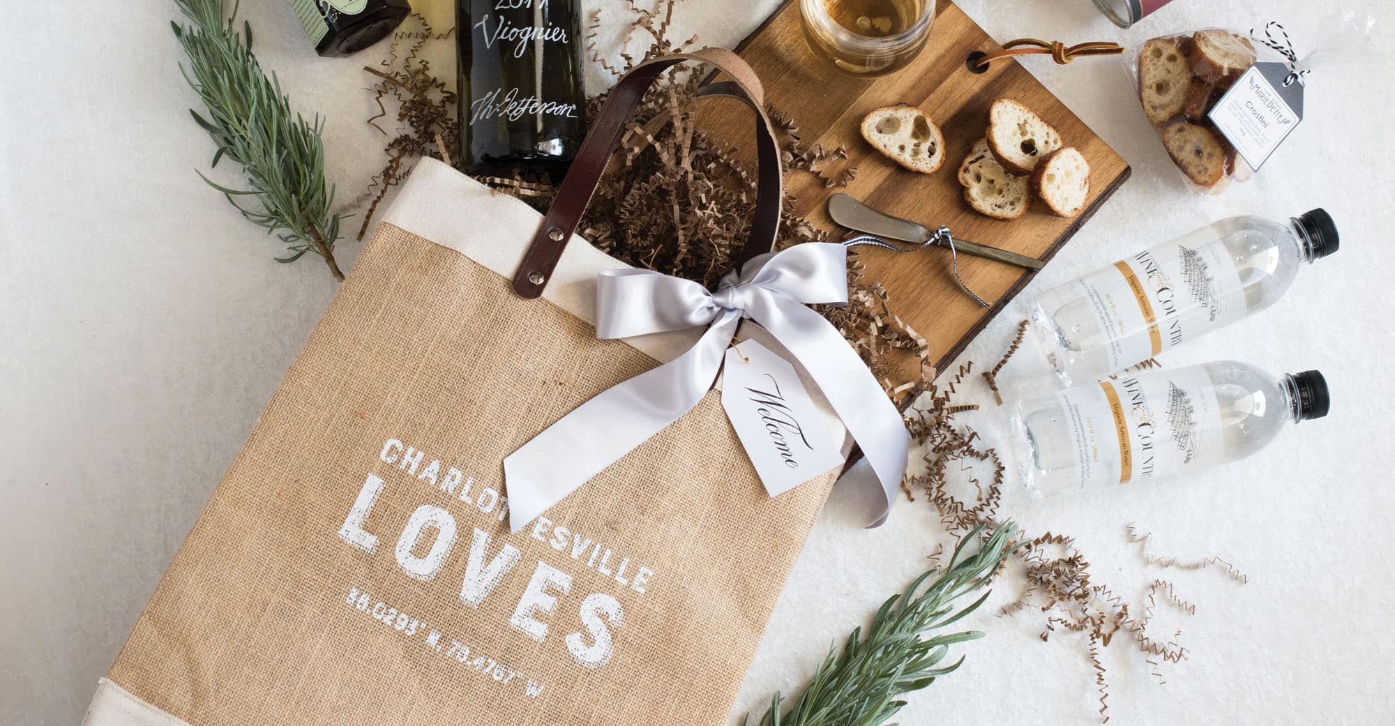 DIY: Wine Country Wedding Welcome Bags, Perfectly Disheveled