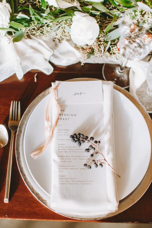 Wedding Table Settings