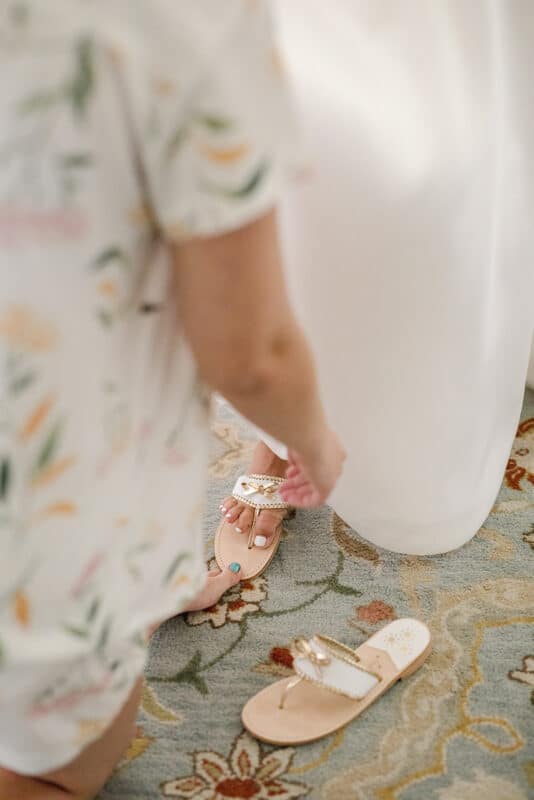 Bride's Shoes