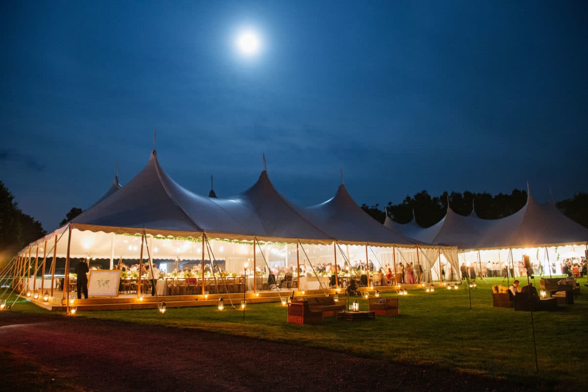 Tent Wedding Reception