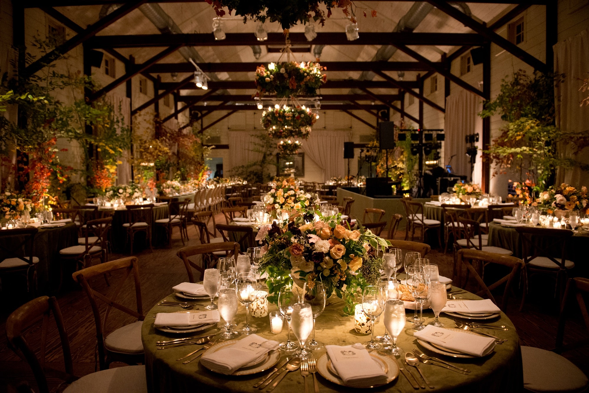 Fall Wedding Table Setting