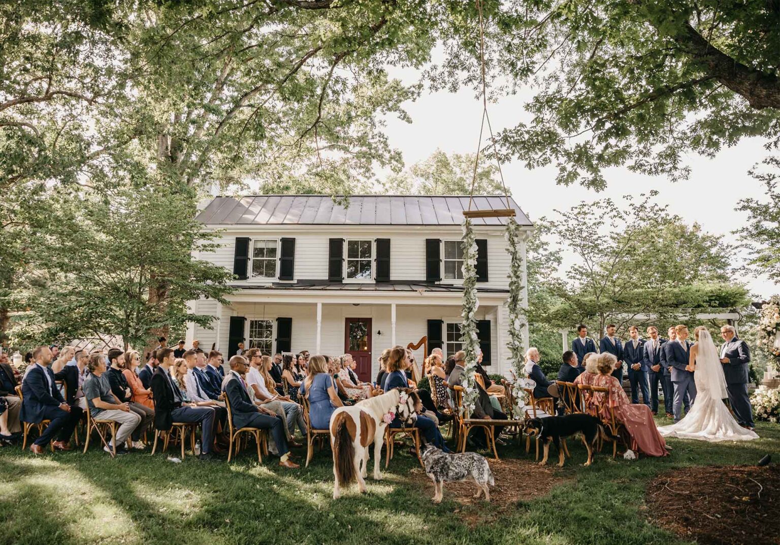 A Rustic Wedding at Lovingston Winery Wine and Country Weddings