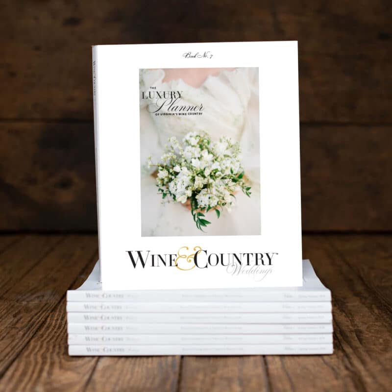 Virginia Wine & Country Weddings 2023 book cover