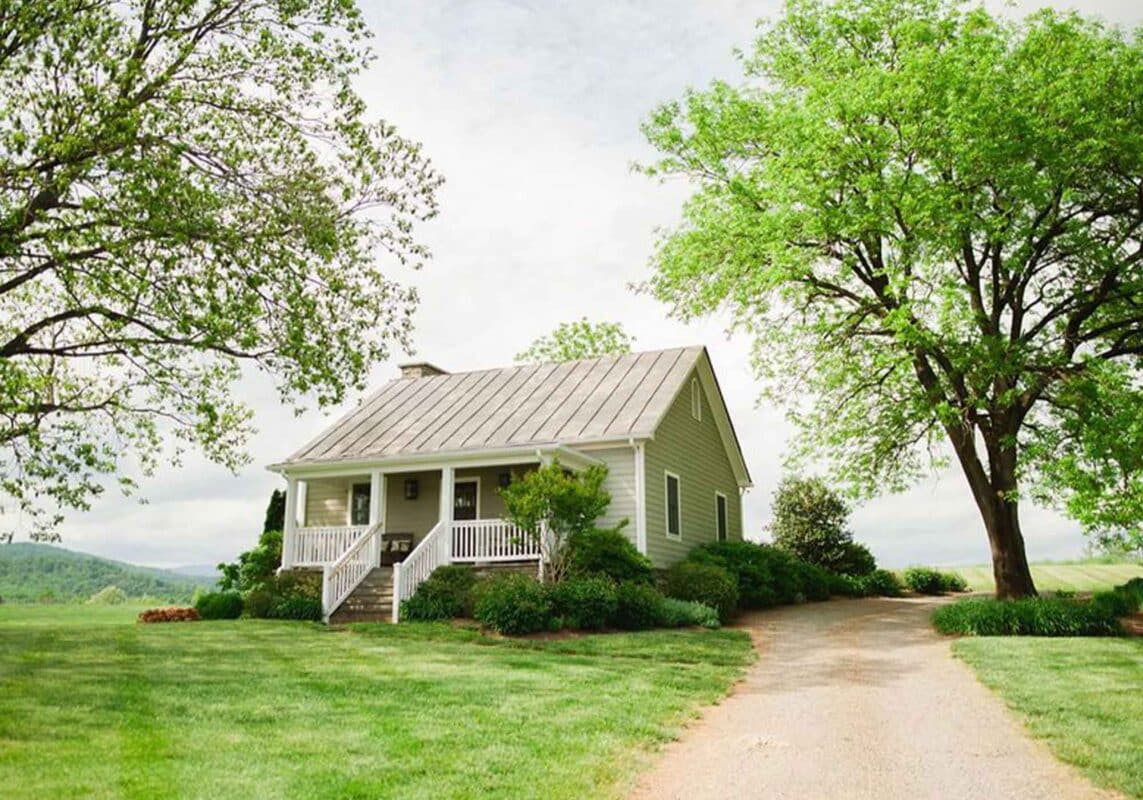 cottage house at Early Mountain Vineyards